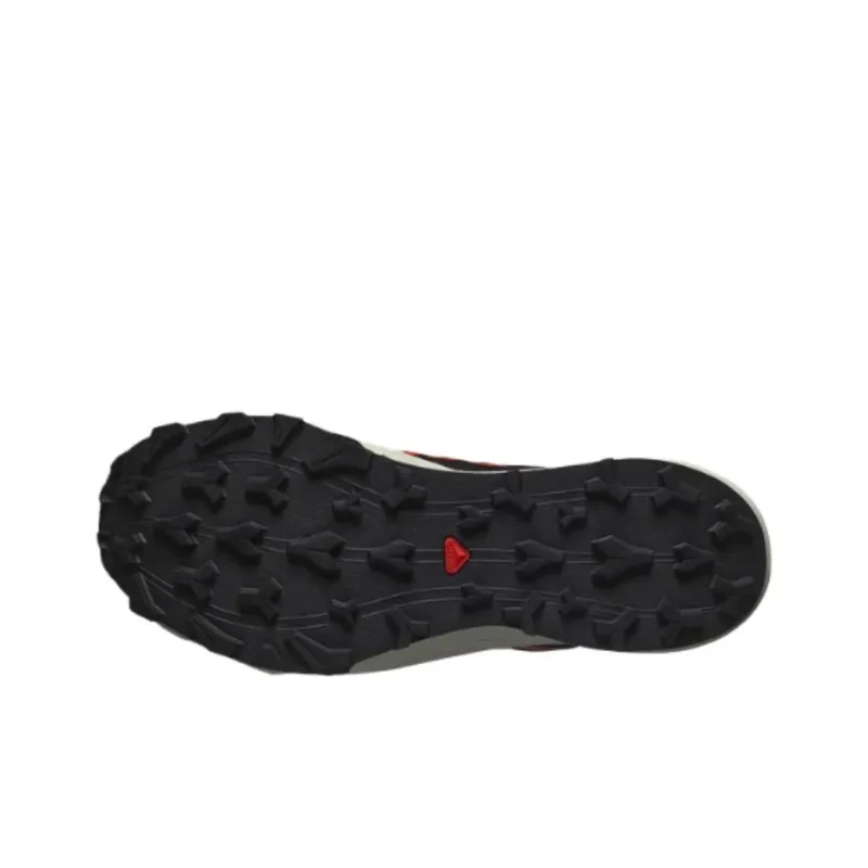 SALOMON Thundercross Anti Slip Wear Resistant Low Top Trail Running Running Shoes Men's Red Black-5