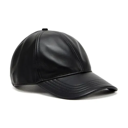 DIESEL C-Bill Leather Baseball Cap