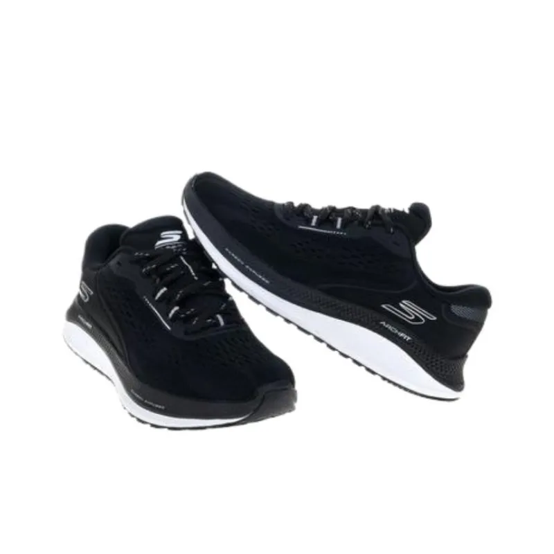 Skechers GO Run Persistence Breathable And Sweat-absorbent Low-Top Running Shoes Women's Black-4
