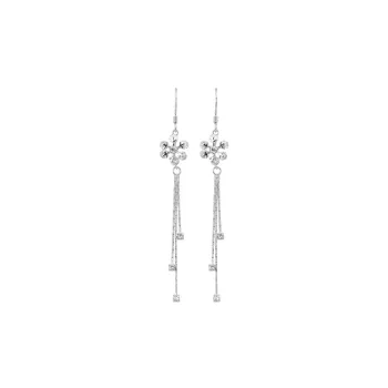MYSHINE 925 Sterling Silver Drop Earrings Women's