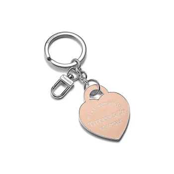 TIFFANY & CO. Keychains Unisex Pink