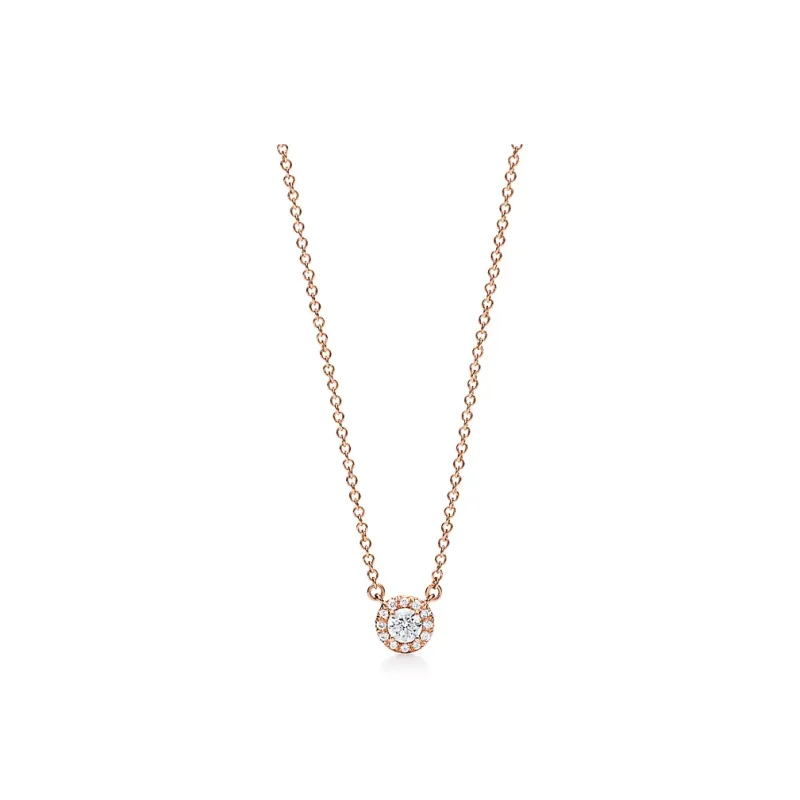 TIFFANY & CO. 18K Rose Gold Necklaces Women's Rose Gold-1