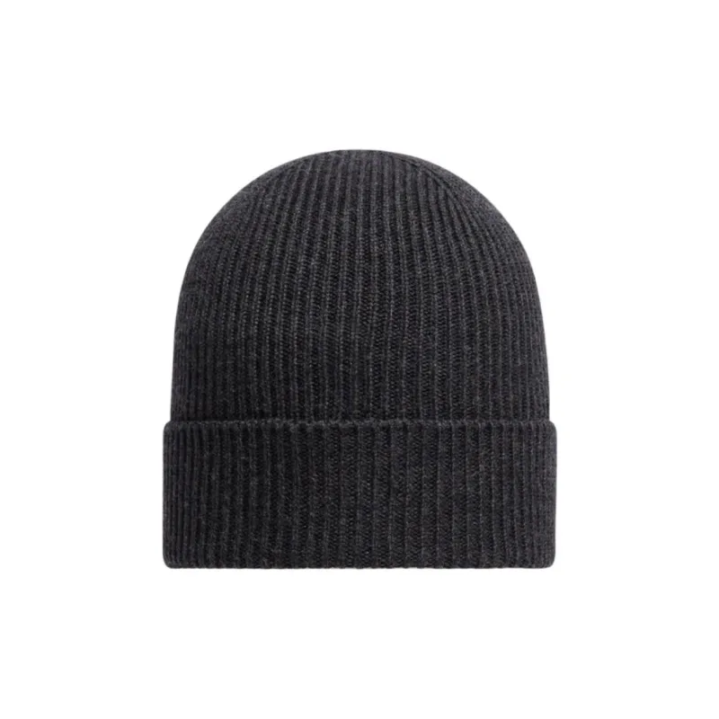 Moncler Wool Beanies Men's Dark Gray-1