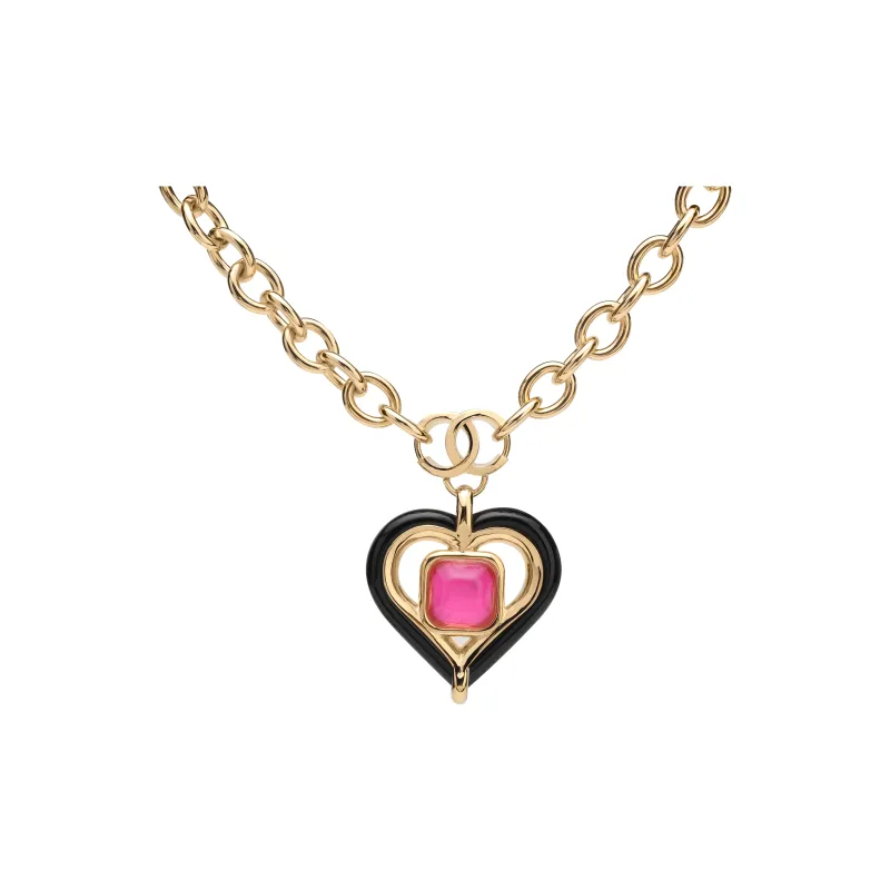 CHANEL Alloy Necklaces Women's Gold-3