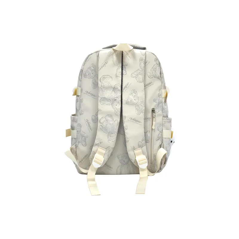 Victorian Traveler Nylon Backpack Regular Unisex Multicolor-5