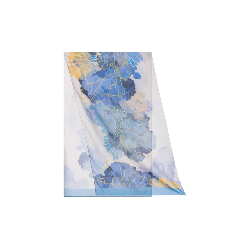 WENSLI Silk Scarves Women's Gift Box Set, Qianying-2