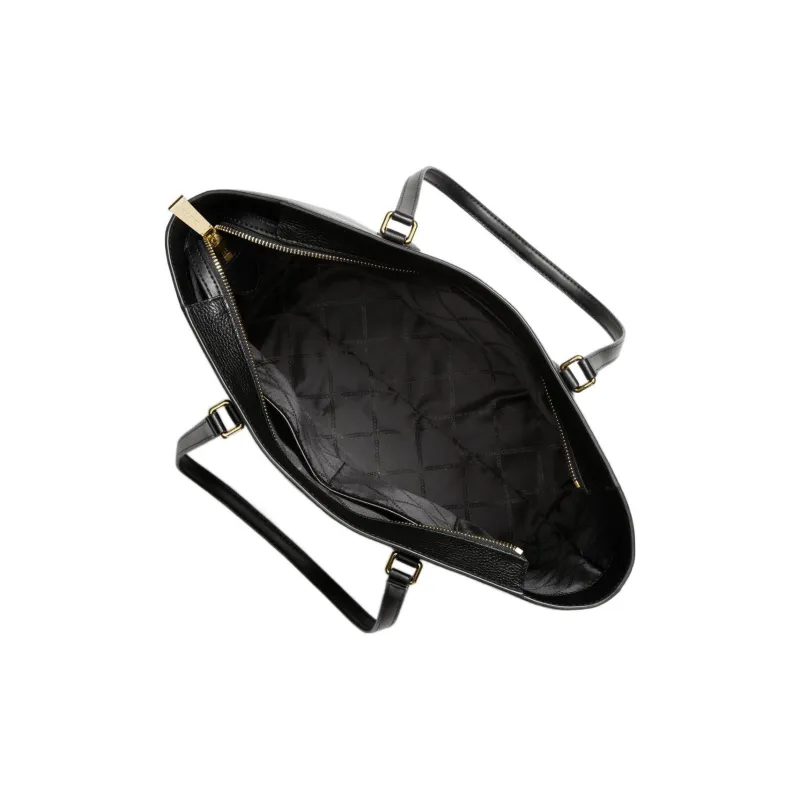 MICHAEL KORS Valerie Litchi Grain Leather One Shoulder Handbags Large Size Women's Black-2