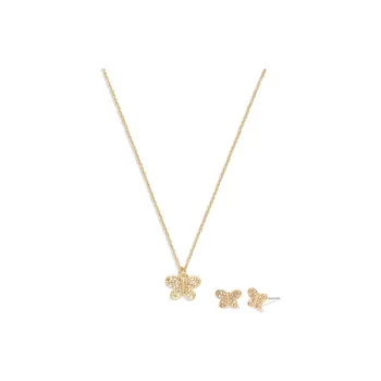 COACH Glass Pearl Necklaces Women's Gold