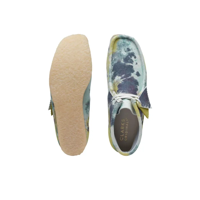 Clarks Originals Wallabee Boot Turquoise Tie Dye-4