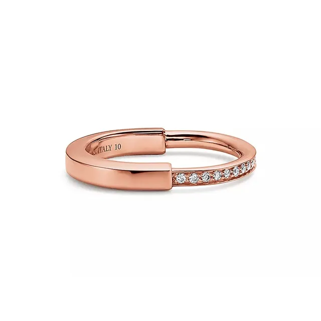 TIFFANY & CO. 18K Rose Gold Rings Women's Rose Gold-1