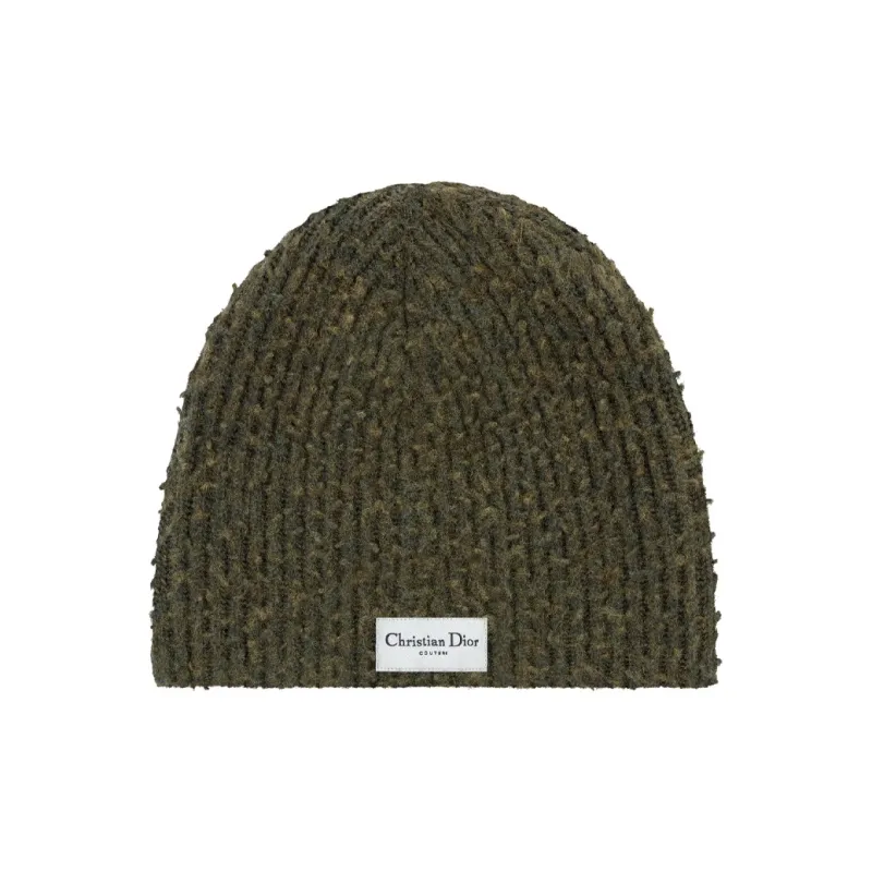 DIOR Logo Patch Beanie-0