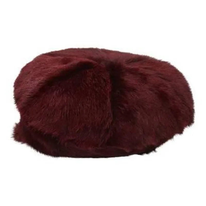 PRADA Berets Women's Red Brown-1
