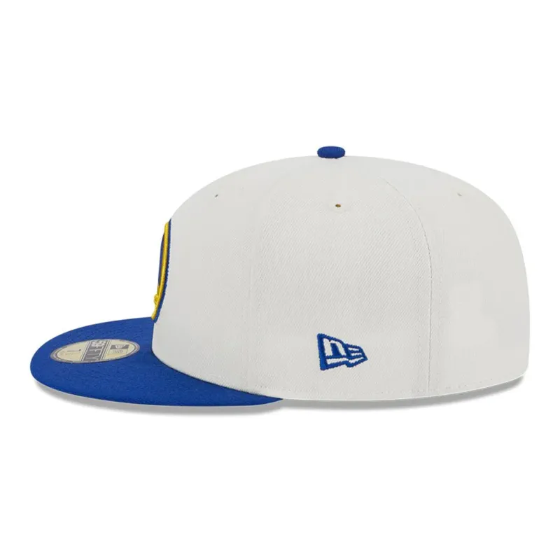 Nba Golden State Warriors New Era Victory Grove Vintage Sidepatch Sneaker 59Fifty Fitted Hat-4