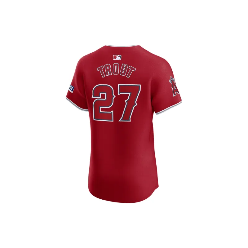 Nike x MLB Dri-FIT ADVLos Angeles Angels FW24 Baseball Jacket Men's Red-1