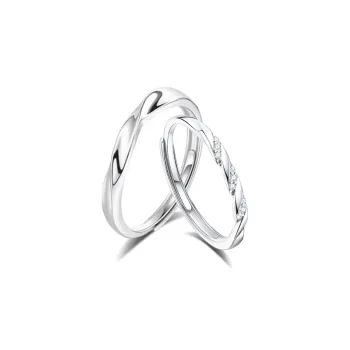 Asia Star Sterling Silver Rings Unisex