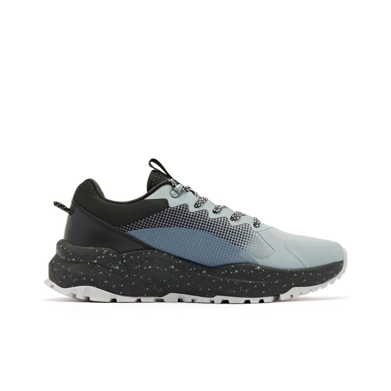 QIAODAN Cushioned Wear Resistant Slip Resistant Low Top Casual Running Shoes Men's Black Gray Color-1