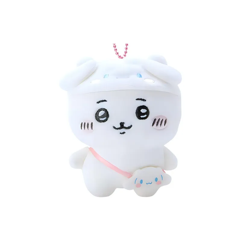 Sanrio Cinnamoroll Chiikawa Collaboration Collection Dolls Plush Pendant 12cm High-0