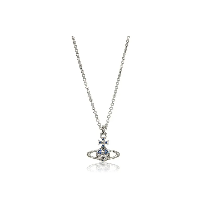 Vivienne Westwood Brass Necklaces Unisex Silver-0