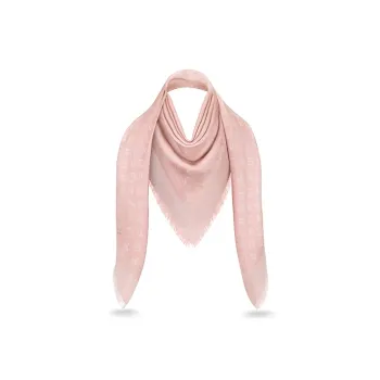LOUIS VUITTON Silk Blend Knit Scarves Women's