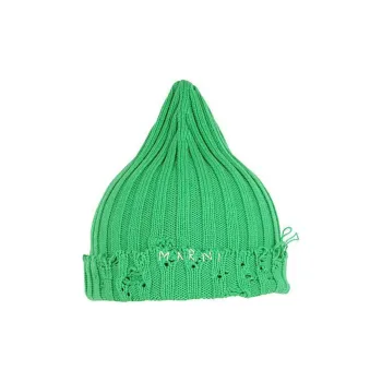 MARNI Cotton Knit Beanie
