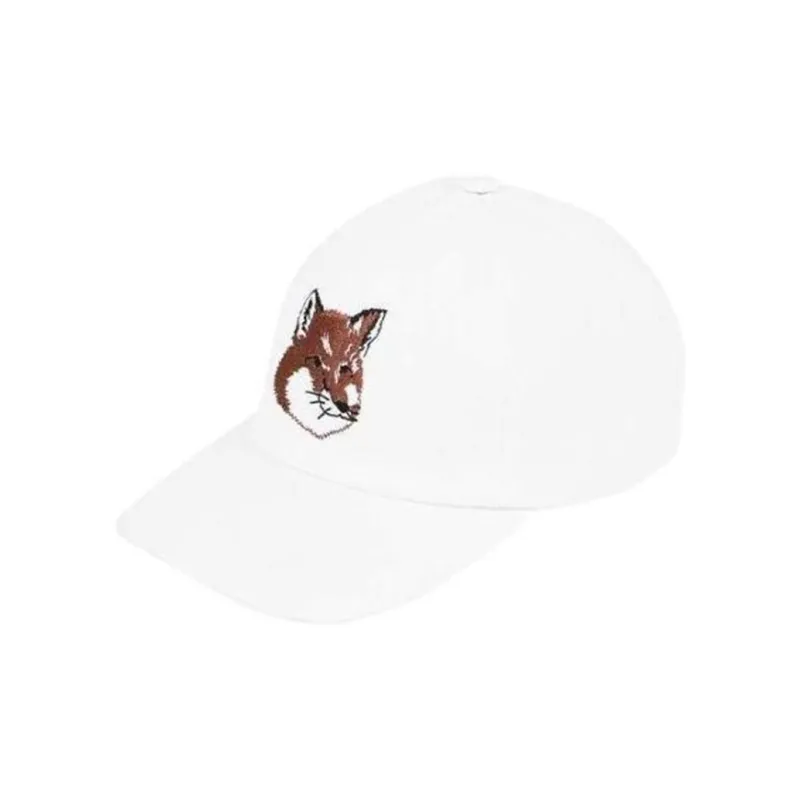 Maison Kitsune Baseball Caps Unisex White-0