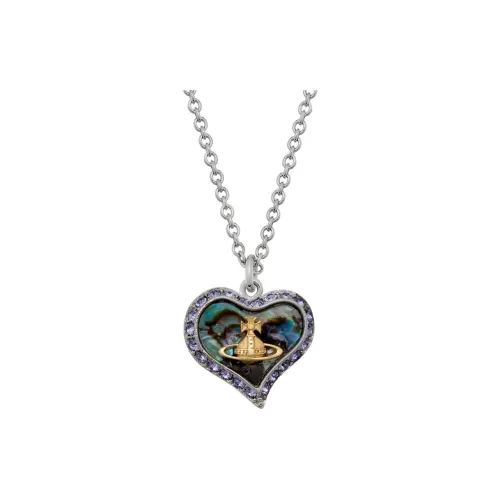 Vivienne Westwood Opal Necklaces Women's Silver