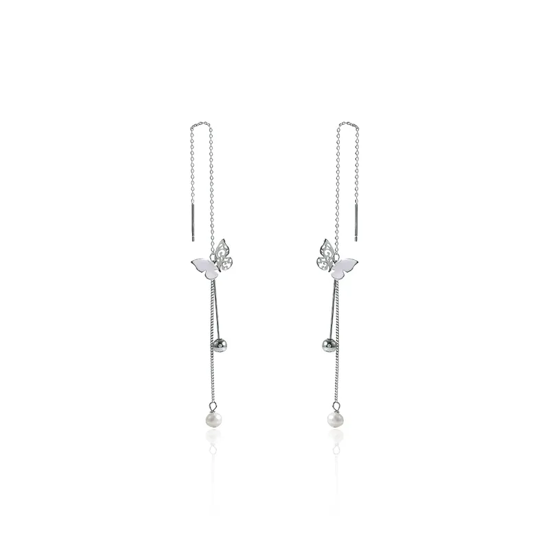 AIDIER 925 Sterling Silver Drop Earrings Women's-0