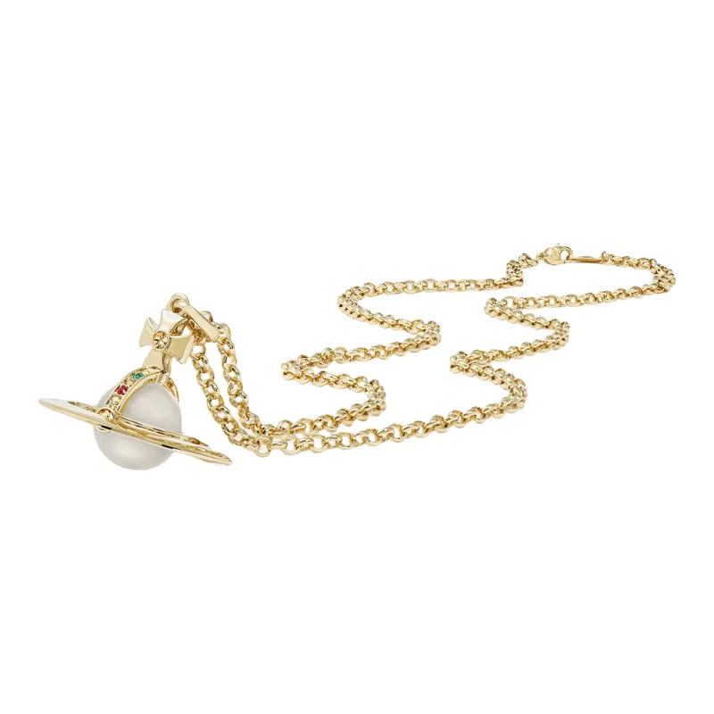 Vivienne Westwood Brass Necklaces Unisex Gold-2