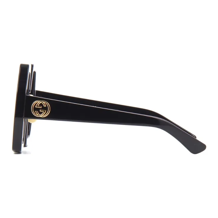 GUCCI Oversized Heptagon frame Sunglasses-3