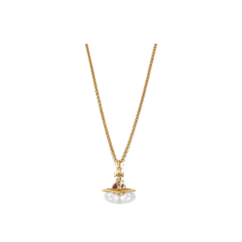 Vivienne Westwood Brass Necklaces Unisex Gold-1