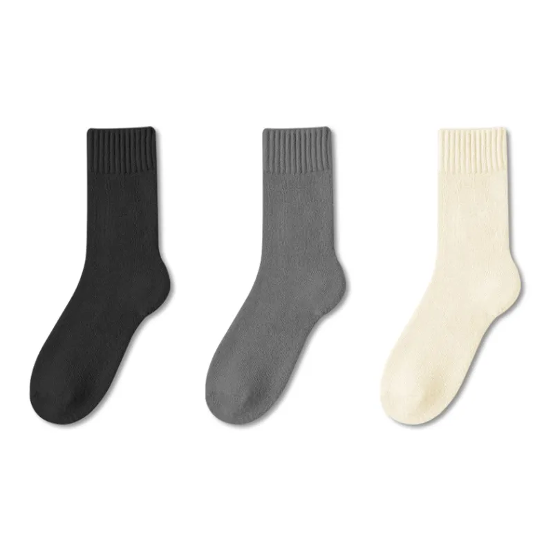Mulong Family Mid Calf Socks Unisex 3 Pack-200