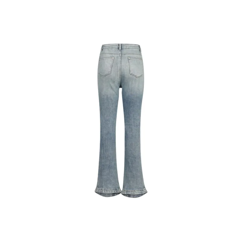 Three Quarters Jeans Women's Blue-1