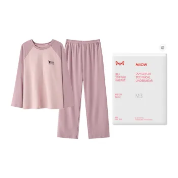 MIIOW Pajama Set Women's Pink Purple