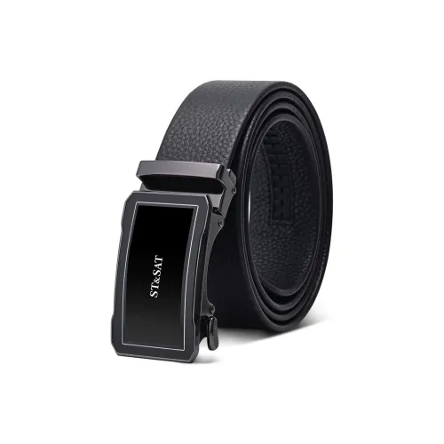 ST&SAT Leather Belts Men