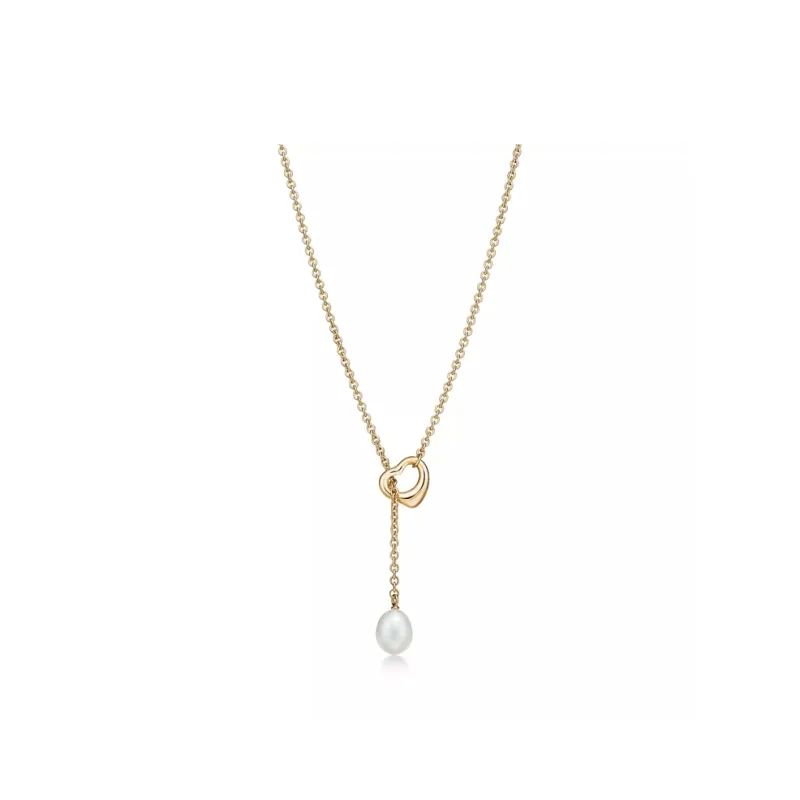 TIFFANY & CO. Elsa Peretti® 18K Gold Necklaces Women's Gold-1