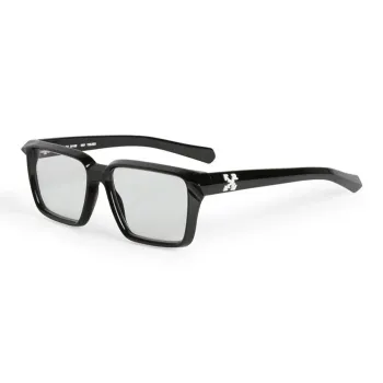 OFF-WHITE Acetate Square Sunglasses Unisex Black