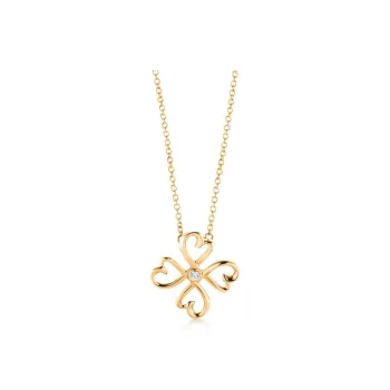 TIFFANY & CO. Necklaces Women's Gold