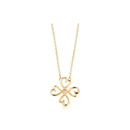 TIFFANY & CO. Necklaces Women's Gold