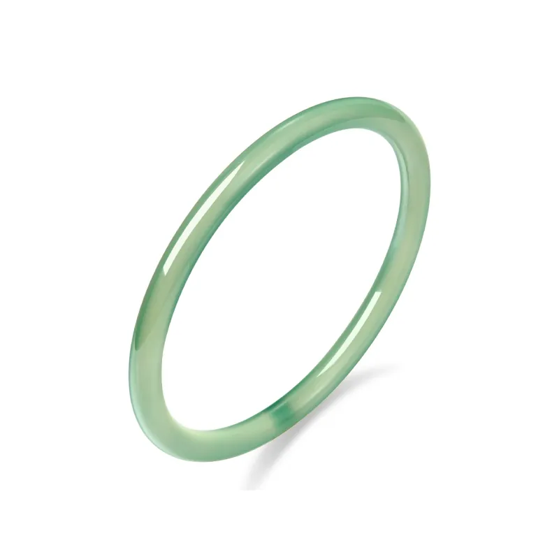 ZEGL Chalcedony Bangles Women's Purple Green White-14