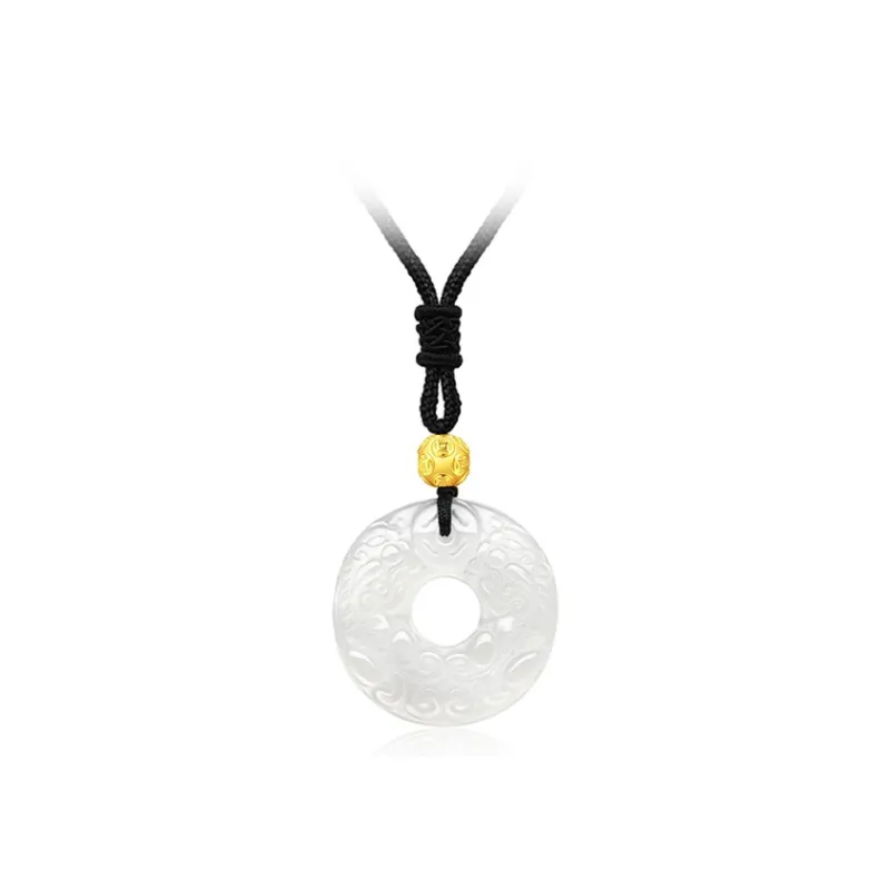 LOVING Chalcedony Necklaces Unisex-0