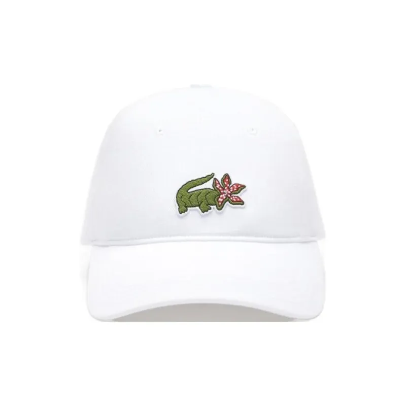LACOSTE - Baseball Caps Unisex White-2