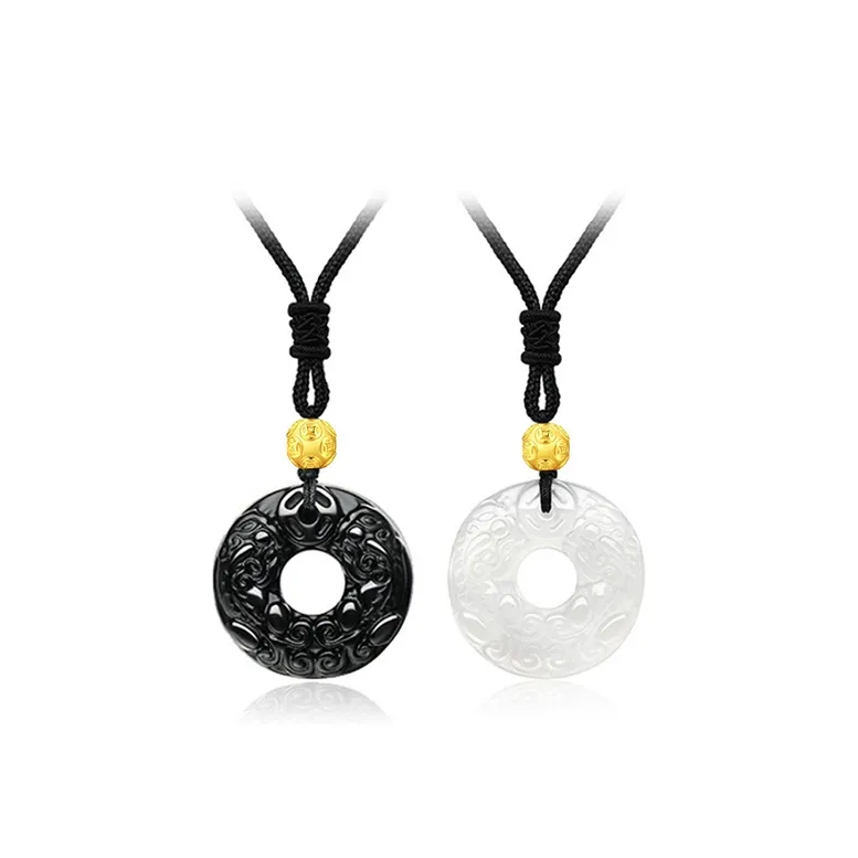 LOVING Chalcedony Necklaces Unisex-6