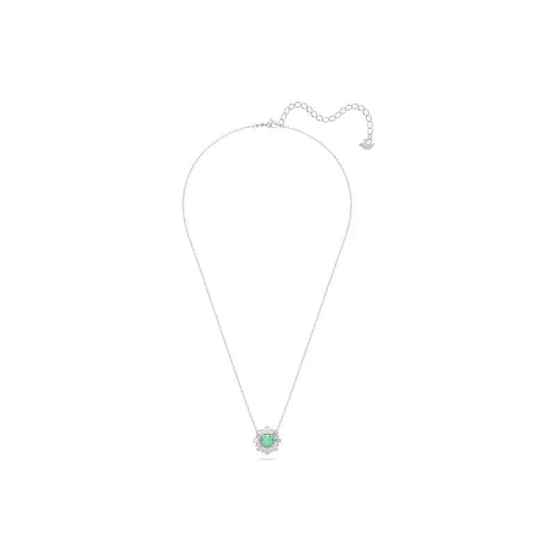Swarovski Idyllia Rhodium-Plated Necklaces Women's-3