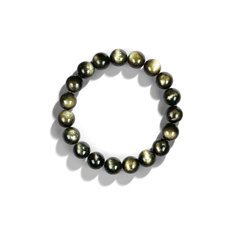Moon Jewelry Obsidian Bracelets Unisex-3