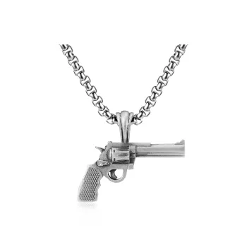 EVBEA Stainless Steel Tin Necklaces Men's