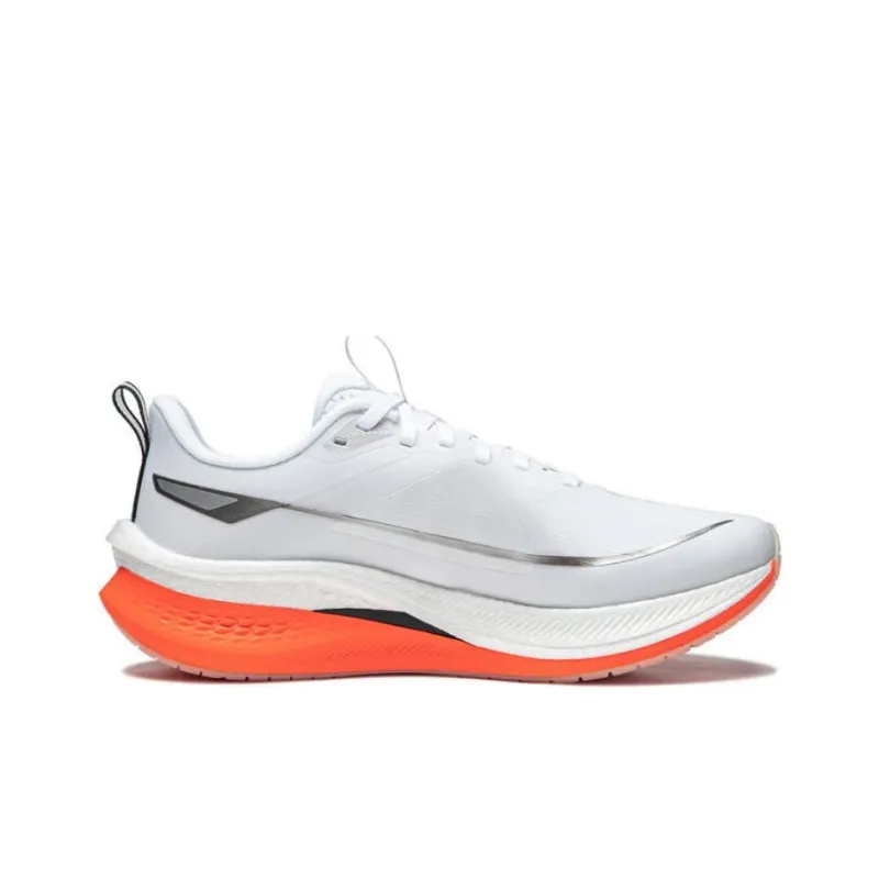 LiNing Red Hare 7 Pro Shock Absorbers With Slip Resistant Features Low Top Running Shoes Women's White Silver-1
