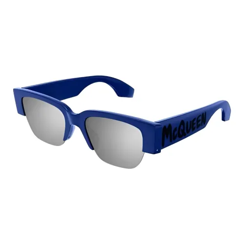 Alexander McQueen Sunglasses Unisex Blue