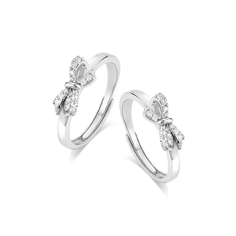 MISS TOOYA S925 Silver Rings Unisex-4