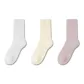 3 Pack (White+Milk White+Pink Purple)