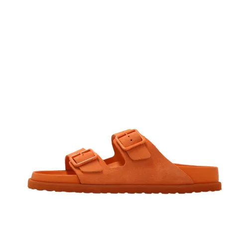 Birkenstock EVA Slip-Resistant Abrasion-Resistant Slide Slippers Men's Orange